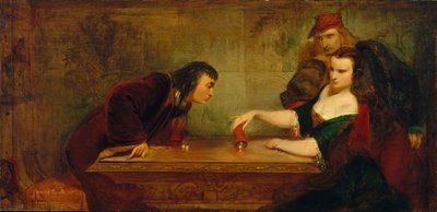 ラストスロー、ca。 1840。 作： Charles Robert Leslie