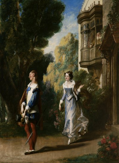 ウィンザーの陽気な妻たち 作： Charles Robert Leslie