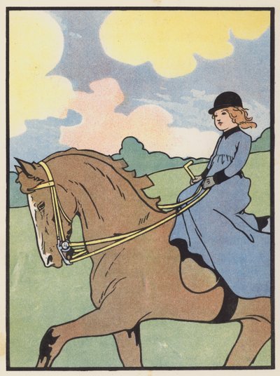 賢い小さな女曲馬師 作： Charles Robinson