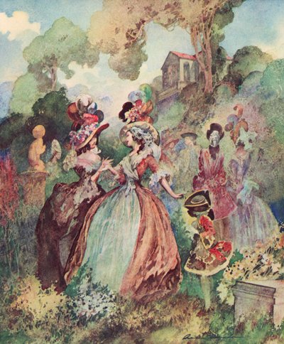 小さなスキャンダル、メリルボーンガーデンズ 作： Charles Robinson