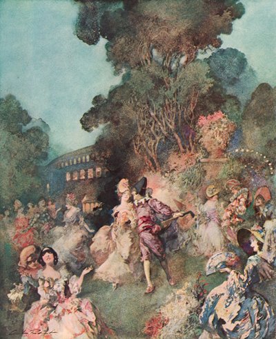 仮面舞踏会の後、ラネラ 作： Charles Robinson