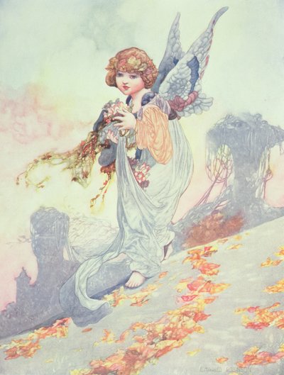 エンジェル散乱紅葉 作： Charles Robinson