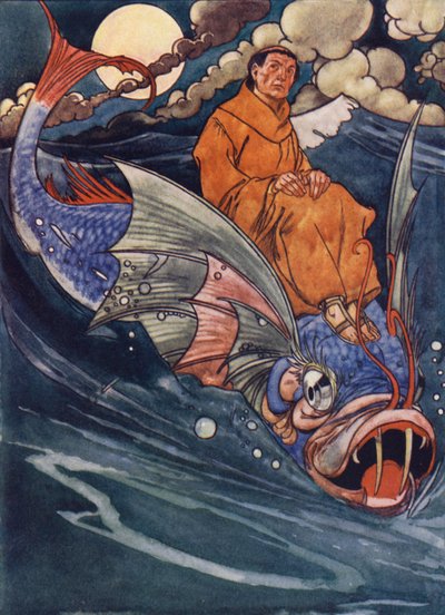 夜に聖デイビッドは海を渡った 作： Charles Robinson