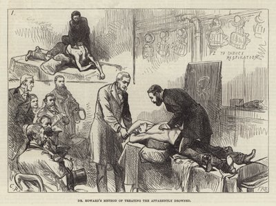 ハワード博士の見かけ上溺死した治療法 作： Sir John Charles Robinson