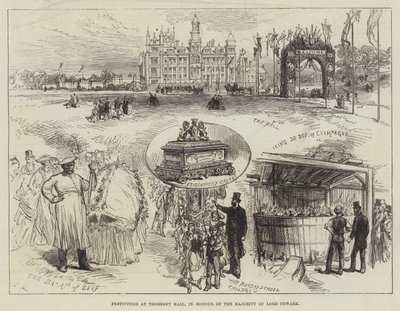 ニューアーク卿の多数派を称えるトールスビーホールでの祝祭 作： Sir John Charles Robinson