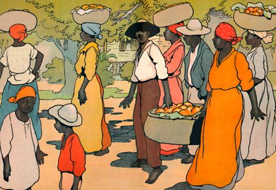 市場への参入、1912 作： Charles Robinson