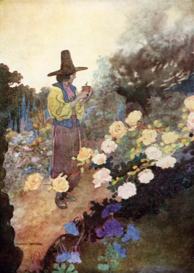 彼の庭でハンス 作： Charles Robinson
