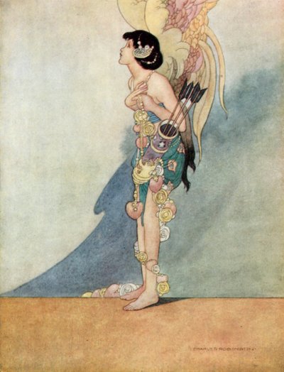 「彼の唇は蜂蜜のように甘い」 作： Charles Robinson