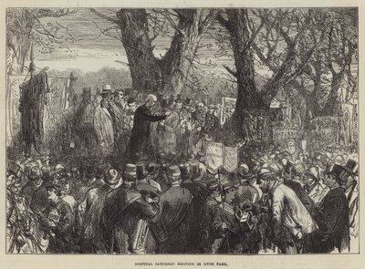 ハイドパークでの病院土曜日の会議 作： Sir John Charles Robinson