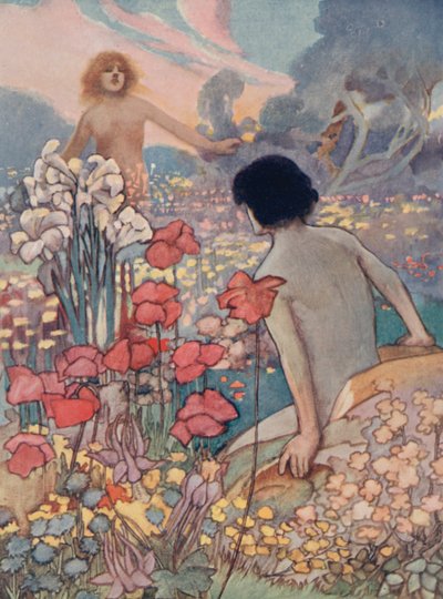 初めに、創世記の物語 作： Charles Robinson