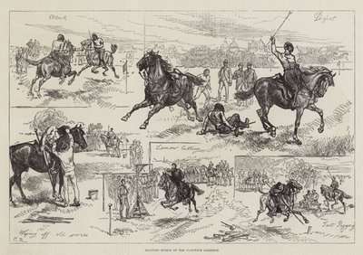 ウーリッジギャリソンの騎馬スポーツ 作： Sir John Charles Robinson