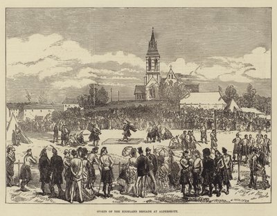 アルダーショットでのハイランド旅団のスポーツ 作： Sir John Charles Robinson