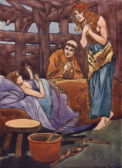 聖デイヴィッドと死んだ少年 作： Charles Robinson
