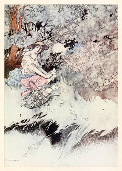 ウィリアム・シェイクスピアの歌とソネットの「恋人の苦情」より「Tearing of papers, break rings a-twain」 作： Charles Robinson