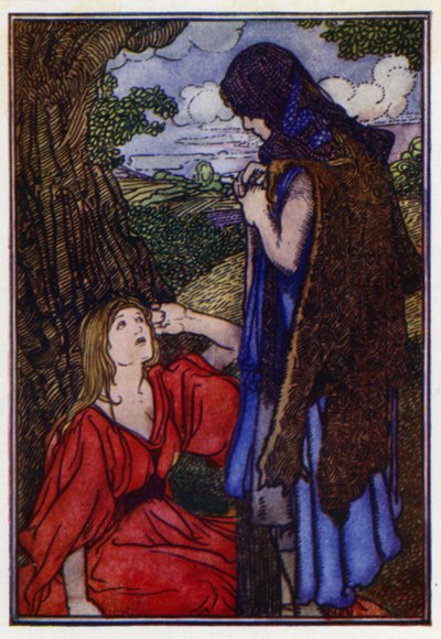 The Benevolent Frog（カラーリトグラフ 作： Charles Robinson