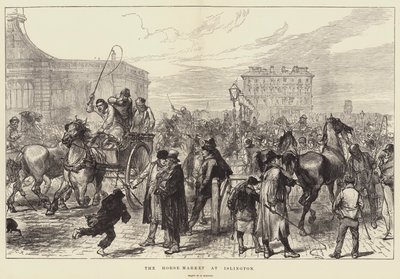イズリントンの馬市場 作： Sir John Charles Robinson