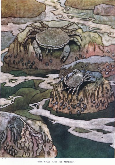 カニとその母親、1930年代 作： Charles Robinson