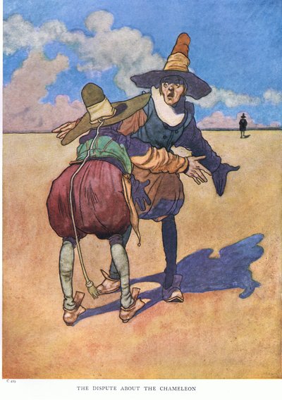 カメレオンに関する紛争、1930年代 作： Charles Robinson