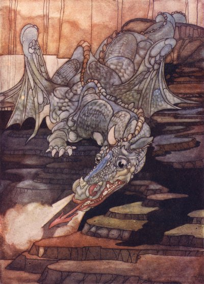 聖ジョージによって殺されたドラゴン 作： Charles Robinson