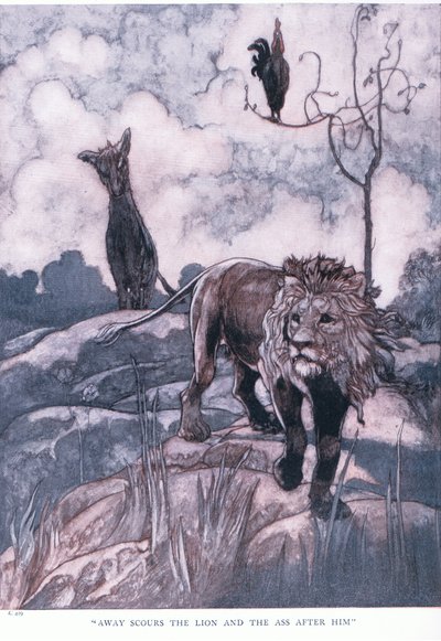 男と彼のイメージ、1930年代 作： Charles Robinson