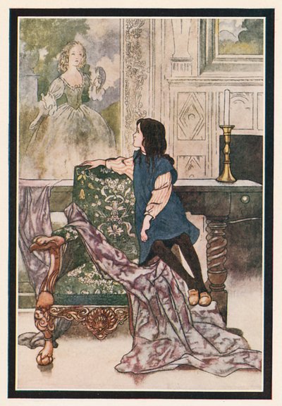 自分のような硬い、平野少女がいた 作： Charles Robinson