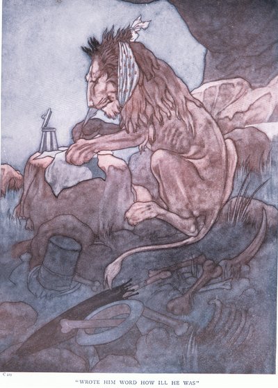 1930年代、彼の病状を書いた 作： Charles Robinson