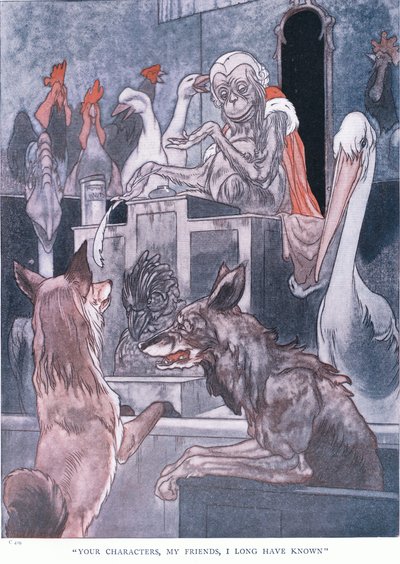 あなたのキャラクター、私の友人、私は長い間知っていました。、1930年代 作： Charles Robinson