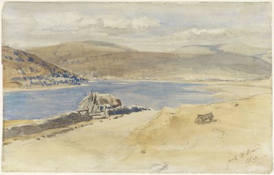 フォート ウィリアム、スコットランドの近くの Loch Linnhe のビュー 作： Charles Rochussen