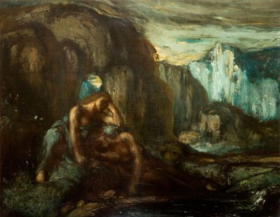 トバイアスと天使、1905年。 作： Charles S Ricketts