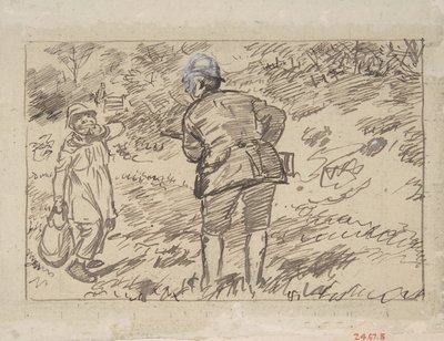 戒め、1870-1891。 作： Charles Samuel Keene