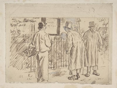 羊の皮を被ったオオカミ、1870～1891年。 作： Charles Samuel Keene