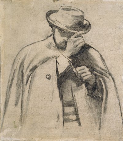 ダンテ・ガブリエル・ロセッティ、1860年代 作： Charles Samuel Keene