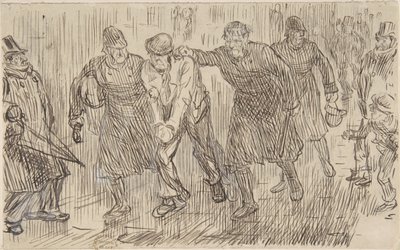パンチの幸せな考え、1876 年 12 月 16 日、1876 年。 作： Charles Samuel Keene