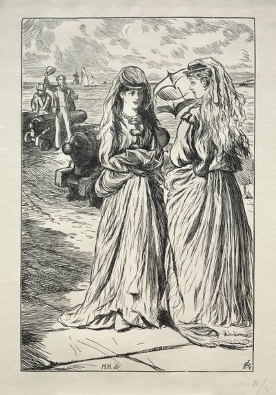 Lady Nelly - 浮気者 作： Charles Samuel Keene
