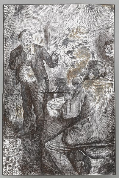 禁煙 作： Charles Samuel Keene