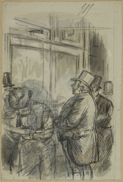 ジャガイモの収穫 作： Charles Samuel Keene