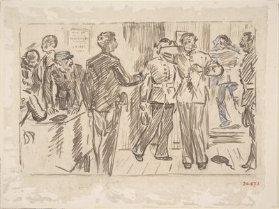 兵士の涙 - 古い歌、ca。 1879年。 作： Charles Samuel Keene