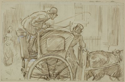 倹約 作： Charles Samuel Keene