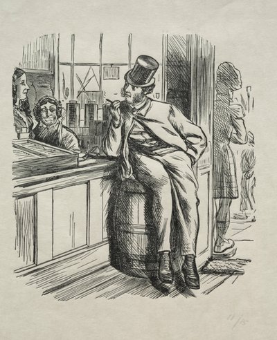 あるクリスマスの時期に金持ちの叔父を殺した結果 作： Charles Samuel Keene