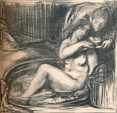 「お茶のカップ」、c1891 作： Charles Shannon