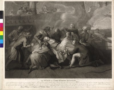 ロバート・マナーズ卿 (1758-1782) ロバート・マナーズ卿の死去 作： Charles Sherwin