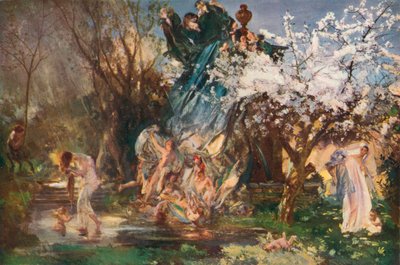 20世紀のシャワー 作： Charles Sims