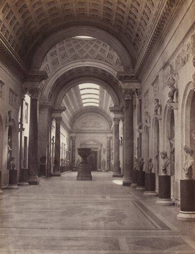 バチカン：Galerie Nuovo Braccio、c。 1860。 作： Charles Soulier