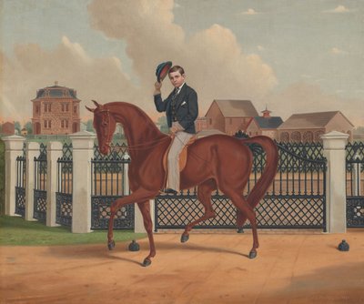 ジョージ・フランクリン・アーチャーとアーチャー邸 作： Charles Spencer Humphreys