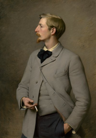 ポール・ウェイランド・バートレット、c。 1890年。 作： Charles Sprague Pearce