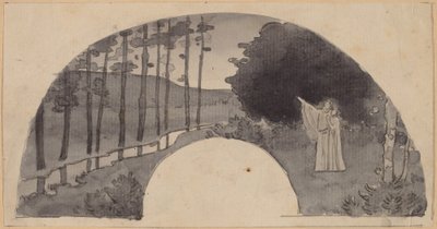 アーチ道の研究 作： Charles Sprague Pearce