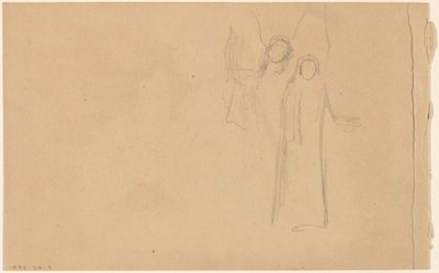 図の研究 [裏面] 作： Charles Sprague Pearce