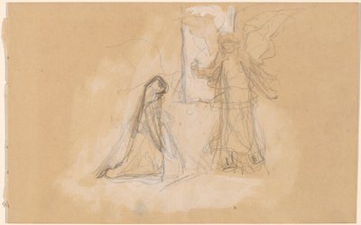 後ろからの図の研究 [直訳] 作： Charles Sprague Pearce