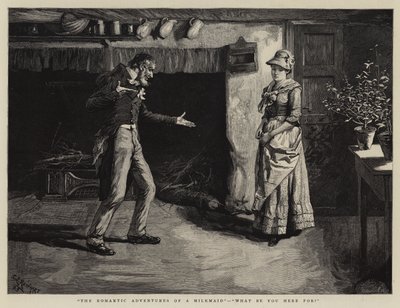 ミルクメイドのロマンチックな冒険、何のためにここにいますか 作： Charles Stanley Reinhart