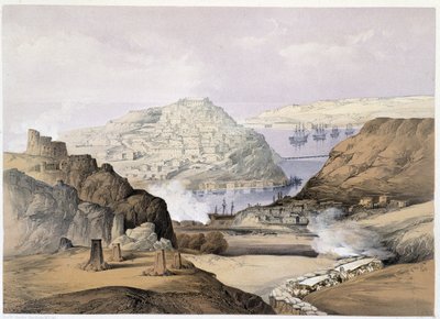 Ch.Hardingeの "Sevastopol "のセバストポリの街。ヴィンセント・ブルックスによるリトグラフ、1855年ロンドン生まれのヘンリー・グレイヴス。 作： Charles Stewart Hardinge